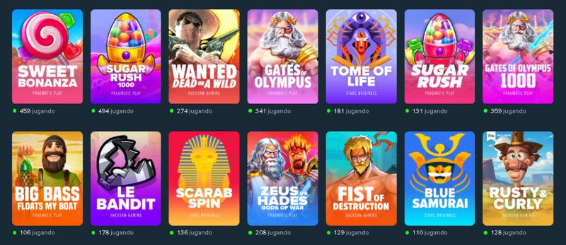 Les tendances actuelles des jeux sur Stake Casino
